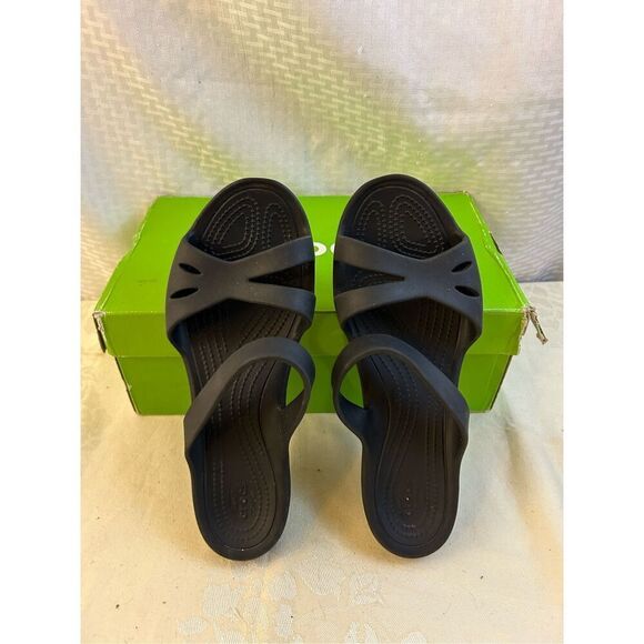 CROCS Shoes - Crocs black size 10‎ iconic comfort shoes